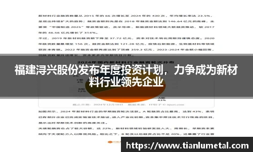 福建浔兴股份发布年度投资计划，力争成为新材料行业领先企业